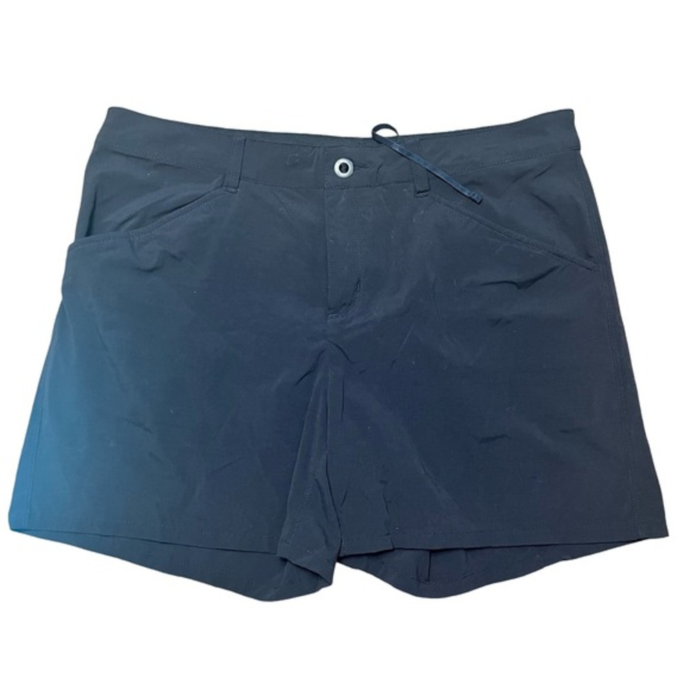 Patagonia Women's Black Nylon Blend‎ Active Hiking Shorts Size 12